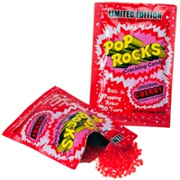 Pop Rocks med Kirsebærsmak Cherry Det originale bruspulveret!